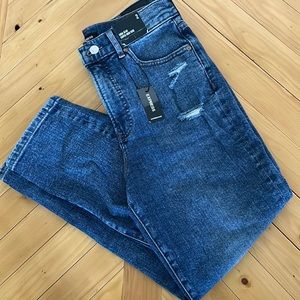Brand New With Tags! Express Super High Rise Mom Jeans! Size 2!